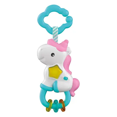 Clementoni Baby Magic Unicorn - Light & Melodies elektronische Rassel