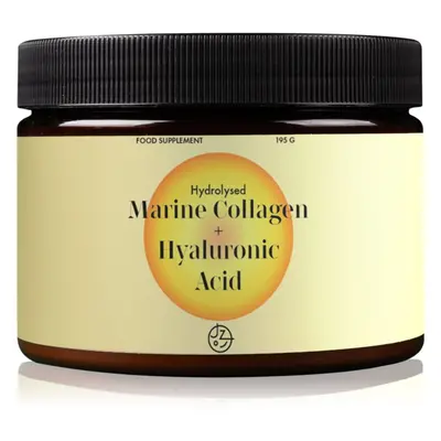 Jíme zdravě Marine Collagen + Hyaluronic Acid hydrolysiertes Kollagen mit Hyaluronsäure Geschmac