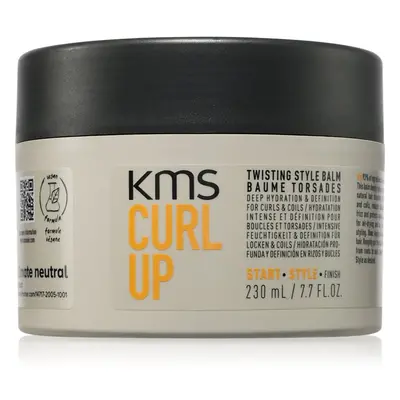 KMS Curl Up Twisting Style Balm Stylingcreme für welliges und lockiges Haar