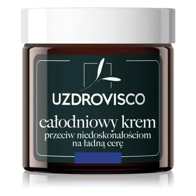 Uzdrovisco Violet All-Day Cream Feuchtigkeitsspendende Tagescreme für Haut mit kleinen Makeln