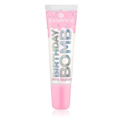 essence Birthday Bomb transparentes Lipgloss für schimmernden Glanz Farbton Cake My Day!