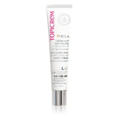 Topicrem MELA Corrective Night Cream korrigierende Nachtcreme gegen Pigmentflecken
