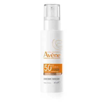 Avène Sun Anti-Pigmintation Tinted Fluid schützendes getöntes Gesichtsfluid gegen Pigmentflecken