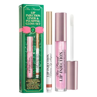 Too Faced Lip Injection Liner & Plumping Gloss Set Geschenkset für Lippen Original