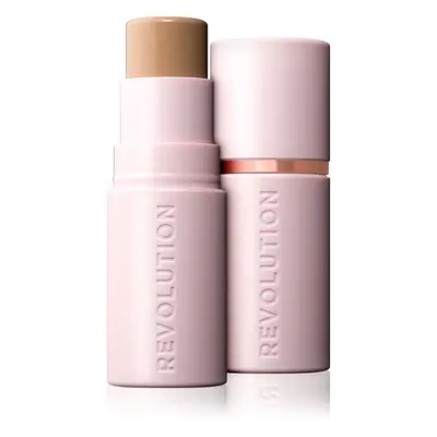 Makeup Revolution Skin Silk Bronzer Stick cremiger Bronzer in der Form eines Stiftes Farbton Fai