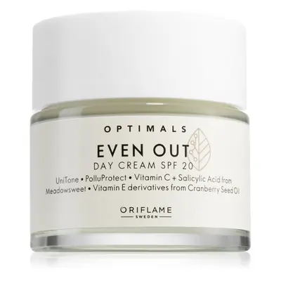 Oriflame Optimals Even Out Tagescreme gegen Pigmentflecken SPF