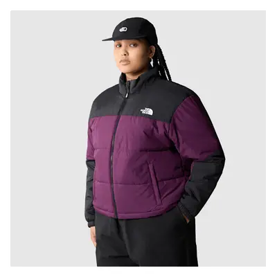 The North Face Gosei Pufferjacke In Übergröße Für Damen Black Currant Purple