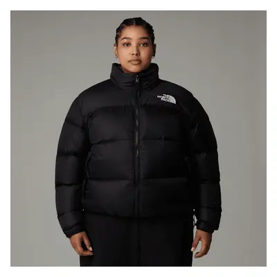 The North Face Retro Nuptse Daunenjacke In Übergröße Für Damen Evergreen-tnf Black