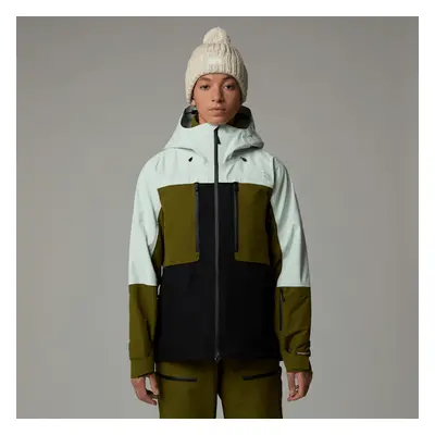 The North Face Ceptor Jacke Für Damen Pale Green-forest Olive-tnf Black