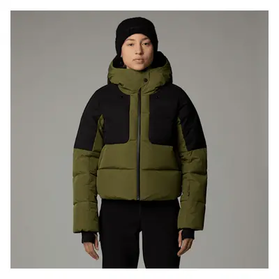 The North Face Cold Spell Kurzgeschnittene Daunenjacke Für Damen Fiery Red-crimson Orange