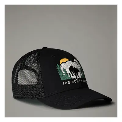 The North Face Mudder Trucker Kappe Mit Stickereien Tnf Black-tnf Black-bear Graphic