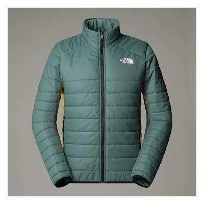 The North Face Mikeno Synthetische Isolierjacke Für Herren Tnf Black-asphalt Grey-cone Orange