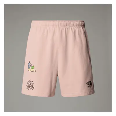 The North Face Mountain Cleanup Relaxt Geschnittene Shorts Unisex Khaki Stone