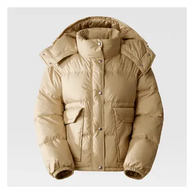 The North Face Sierra Kurze Daunenjacke Für Damen Khaki Stone