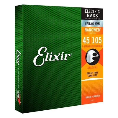 Elixir Nanoweb Saiten für E-Bass