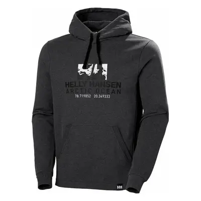 Helly Hansen Men's Arctic Ocean Organic Cotton Hoodie mit Kapuze Ebony Melange