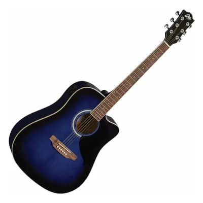 Eko guitars Ranger CW EQ Blue Sunburst Dreadnought Elektro-Akustikgitarren