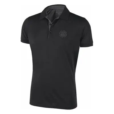 Galvin Green Max Tour Mens Black Polo-Shirt