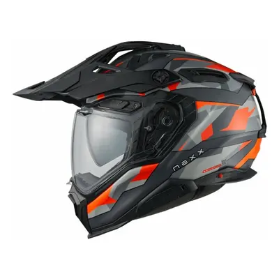 Nexx X.WED3 Trailmania Grey/Orange MT Helm