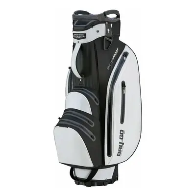 Bennington Dry GO Grid Orga Water Resistant With External Putter Holder White/Black Cart bag