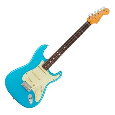 Fender American Professional II Stratocaster RW Miami Blue E-Gitarre