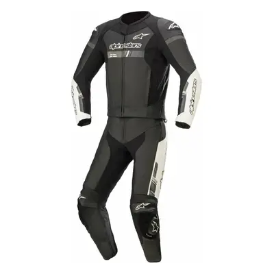 Alpinestars GP Force Chaser Leather Suit Pc Black/White Zweiteiler Motorradkombis
