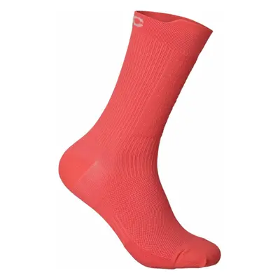 POC Lithe MTB Sock Mid Ammolite Coral Fahrradsocken