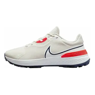 Nike Infinity Pro Phantom/Bright Crimson/White/Midnight Navy Herren Golfschuhe