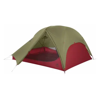 MSR FreeLite 3-Person Ultralight Backpacking Tent Green/Red Zelt