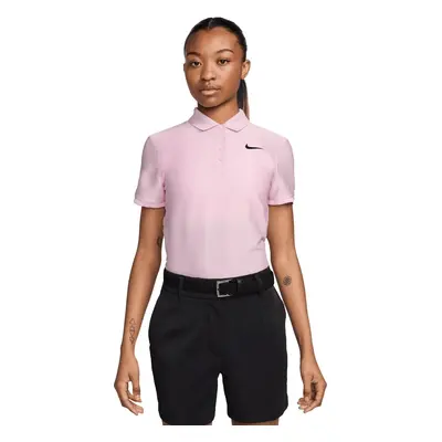 Nike Dri-Fit Victory Womens Polo Pink Foam /Black Polo-Shirt