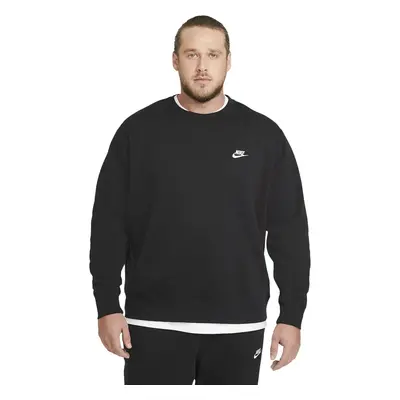 Nike Club Crew Mens Fleece Black/White Trainingspullover