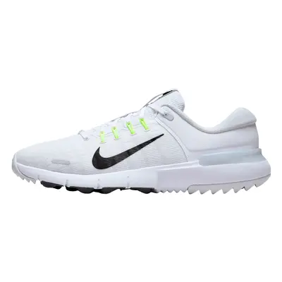 Nike Free Unisex White/Black/Pure Platinum/Wolf Grey Herren Golfschuhe