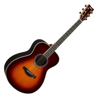 Yamaha LS-TA BS Brown Sunburst Jumbo Elektro-Akustikgitarren