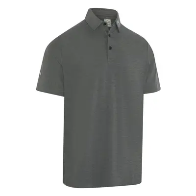 Callaway Classic Jacquard Mens Caviar Polo-Shirt