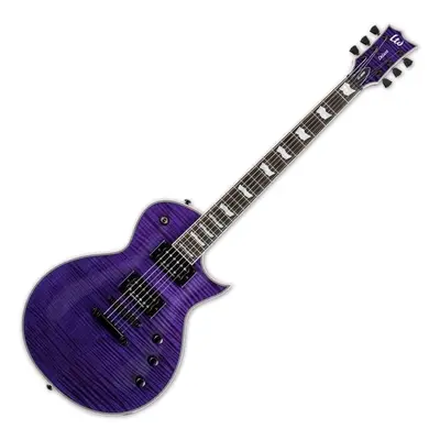 ESP LTD EC-1000FM See Thru Purple E-Gitarre