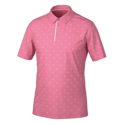 Galvin Green Miklos Mens Camelia Rose Polo-Shirt