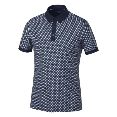 Galvin Green Mate Mens Cool Grey/Navy Polo-Shirt