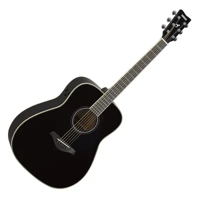 Yamaha FG-TA Black Dreadnought Elektro-Akustikgitarren