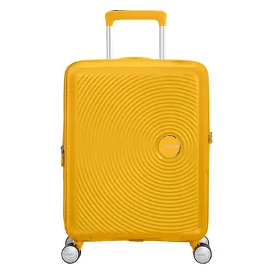 American Tourister Soundbox Spinner EXP 55/20 Cabin Erweiterbar-Koffer mit Rädern Golden Yellow 