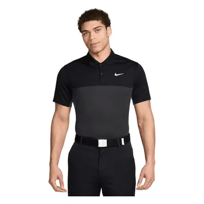 Nike Dri-Fit Victory+ Mens Black/Iron Grey/Dark Smoke Grey/White Polo-Shirt