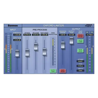 Sonnox Oxford Limiter (Native) (Digitales Produkt)