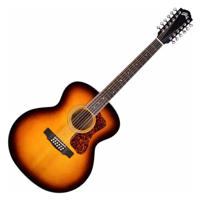 Guild F-2512E Deluxe WESTERLY Antique Sunburst 12-saitige Elektro-Akustikgitarre