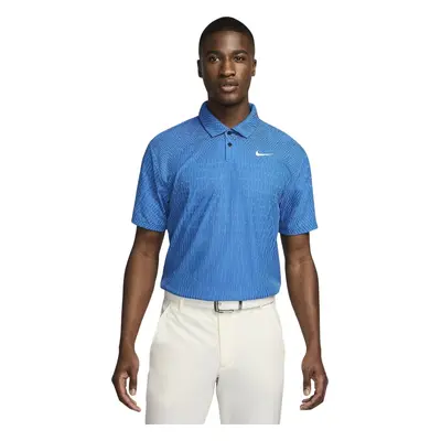 Nike Dri-Fit ADV Tour Mens Light Photo Blue/Court Blue/White Polo-Shirt