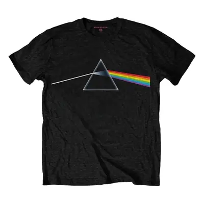 Pink Floyd T-Shirt Dark Side of the Moon Album Unisex Black