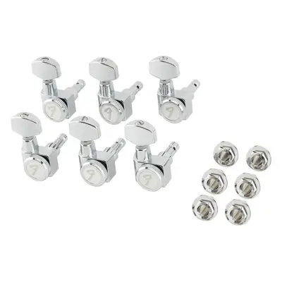 Fender Locking Tuners All Short Chrome Pack Chrome Mechanik für Gitarre