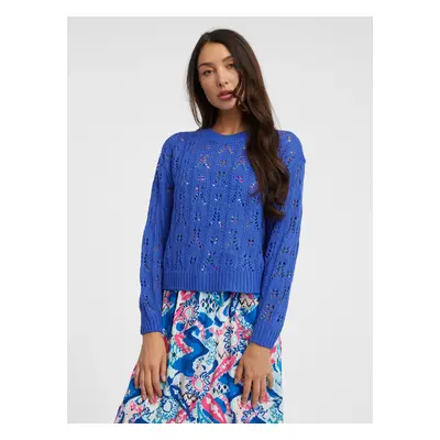 Jacqueline de Yong Judith Pullover Blau