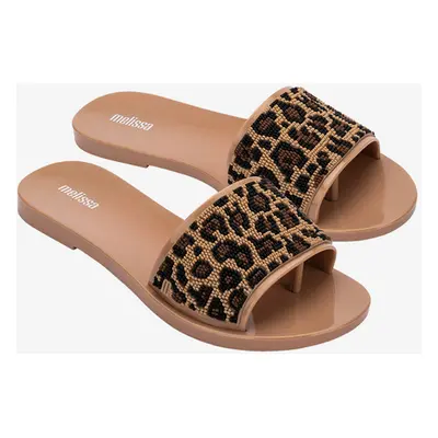 Melissa Savage Slide Flip-Flops Braun