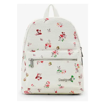 Desigual Delirium Mombasa Mini Rucksack Weiß