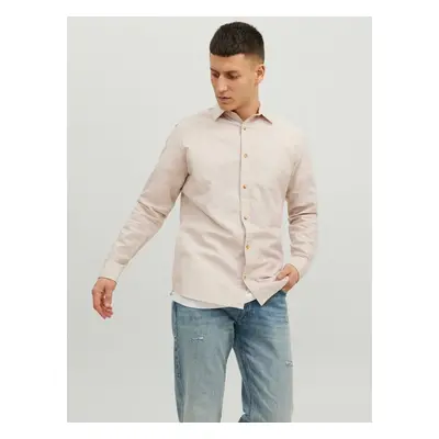 Jack & Jones Summer Hemd Beige