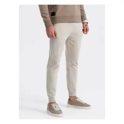 Ombre Clothing Jogginghose Beige